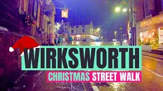 Christmas Lights in Wirksworth 2023 | 4K