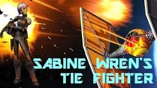 Sabine Wren's Custom Tie Fighter