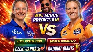 DC Women vs Gujarat Giants Women Prediction | Toss &bull; Match Winner | WPL