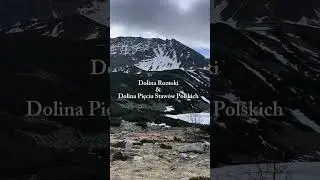 Dolina Roztoki i Dolina Pięciu Staw&oacute;w Polskich 😀😍 #nature #tatry #g&oacute;ry #mountains #tpn #trekking