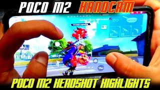 Handcam Poco m2 Free Fire Test || 3 finger Handcam || Free Fire Handcam