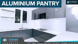 Aluminium kitchen pantry cupboard - Sri Lanka