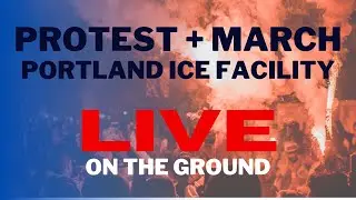 🚨BREAKING LIVE Protest At Portland, Oregon ICE #live #youtube