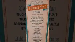 OKTOBERFEST BUFFET AT EXCALIBUR HOTEL LAS VEGAS STRIP 2025. #lonewulfrick2025