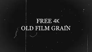 Old FIlm Grain  Overlay Download HD & 4K 1 hours
