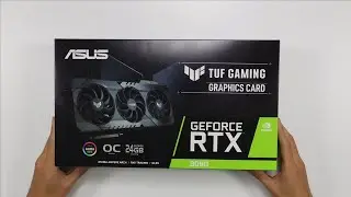 ASUS GeForce TUF RTX 3090 O24G-GAMING |UNBOXING|