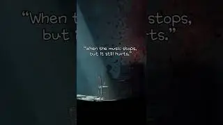 &ldquo;When the music stops, but it still hurts &rdquo;