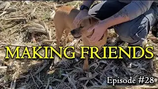 MAKING FRIENDS! Metal Detecting farm fields | Digging History '76