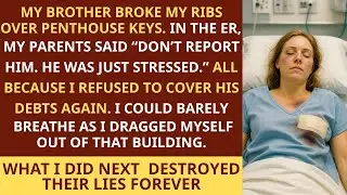 My Brother Broke My Ribs Because I Refused to Give Him the Penthouse Keys—In the ER, I Chose Revenge