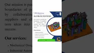 Service Provider | Mechanical Design | Industrial Automation #mechanicalengineering #automation