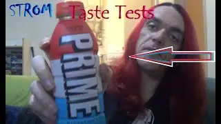 STROM Taste Tests  PRIME Ice Pop Hydration Drink