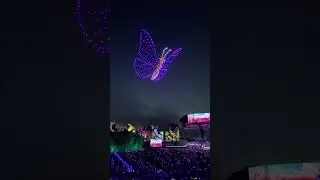 LONDON | Mesmerising drone show at King Charles III CORONATION concert at Windsor Castle