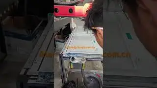Gasket sealing machine for electrical cabinets sealing machine factory in Shanghai China #sealing