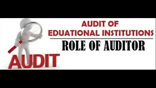 Auditing of educational institution