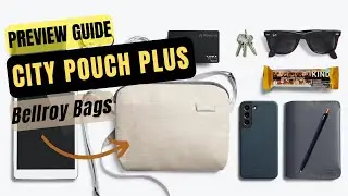 The Bellroy City Pouch Plus: The Perfect Companion for Your Daily Commute