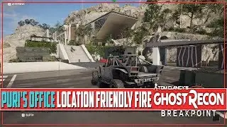 Puri's office Location Friendly Fire Mission Ghost Recon Breakpoint