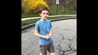 Playing soccer with a inflatable football ￼