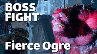 GOD OF WAR PC Ogre | BOSS FIGHT 4K