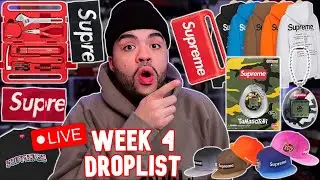 LIVE Supreme SS23 Week 4 Droplist FIRE or TRASH!? Tamagotchi, Tool Set & MORE!