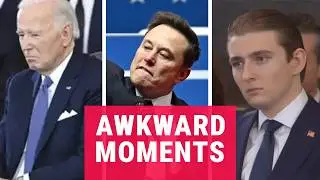 Trump&rsquo;s Inauguration: The Most Awkward Moments! | @RumourJuice