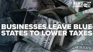 Businesses move out of blue states in favor of lower taxes