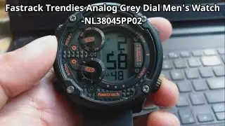 Fastrack watch Trendies Analog Black Dial | Digital stylish wrist watch | Amazon link in description