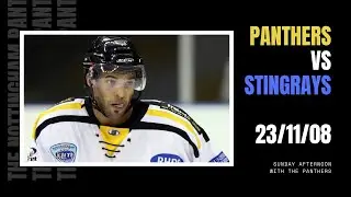 FULL GAME: The Nottingham Panthers vs Hull Stingrays | EIHL | 23/11/08