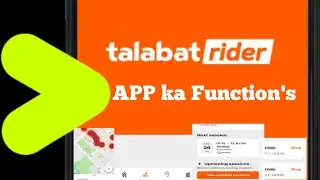 Talabat rider app | how to use talabat rider app
