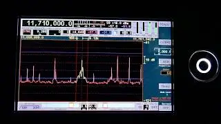 DPRK North Korea on 11710 KHz French w/ Reuter Elektronik Pocket Receiver