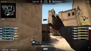 (RU) SJ Gaming vs Apeks | map 1 | Cyber.Bet Golden League by @Toll_Tv