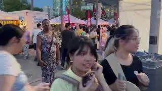 Beautiful Japanese festival and food 