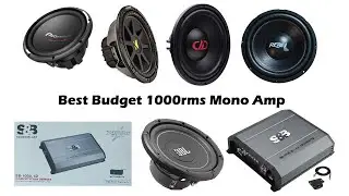 S&B Sound Blast 1000 Rms Budget Mono Amplifier ,Best For 2 Subwoofers