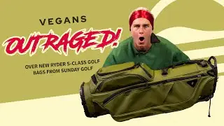 Vegans Outraged by Sunday Golf Over New Leather Golf Bags!