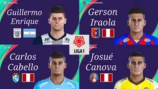 Guillermo Enrique | Gerson Iraola | Carlos Cabello | Josué Canova - eFootball PES