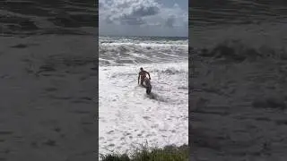 Caution! Storm at sea! Swimming prohibited #sochi #shotrs #lazarevskoye #blacksea #storm #weather...