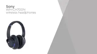 Sony WH-CH700N Wireless Noise-Cancelling Headphones - Blue | Product Overview | Currys PC World