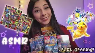 ASMR ✨ Pokemon Card Hunting ✨ Whispered Pack Opening