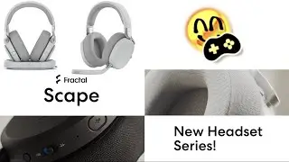 New Gaming Headset Series Scape With A Charging Stand | Fractal Design