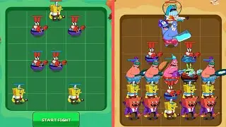 Max Level in Merge Master: Monster Battle SpongeBob Part-3