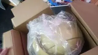 Black Series Shoretrooper helmet unboxing  crazy box damage 