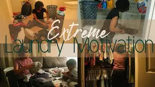 Extreme 2 Day Laundry Motivation | All Day Laundry | Family of 5