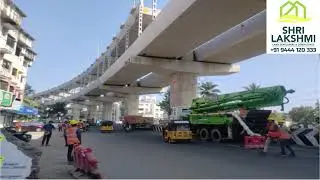 Prime commercial 7600 Sqft Corner Plot for Sale in Alapakkam, Chennai | 50m from Metro