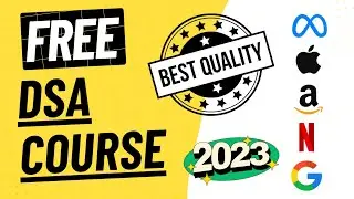 Learn DSA for FREE in 2024 | A2Z Data Structures Course/Sheet 
