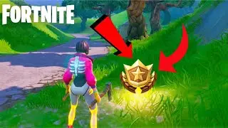 WEEK 1 SEASON 9 SECRET BATTLE STAR LOCATION! - Find the Secret Battle Star in Loading Screen 1