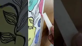 DIY Boho Wall Art 🎨✨ Easy Aesthetic Paper Craft | Miss Paper Heart #bohoart #diy #satisfying