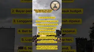 Tak sadar, ini yang membuat kalian boros #berbagiinfo #motivation