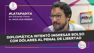 #LaTapadita: Diplomática intentó ingresar bolso con dólares al Penal de Libertad | #NQP