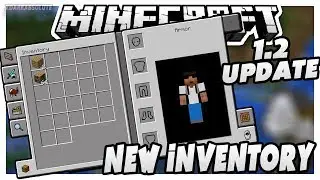 NEW INVENTORY/CRAFTING MENU!! - MCPE 1.2 Update Review #BetterTogether (Pocket Edition) Part 1