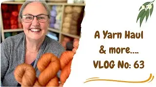 New Yarn, New Project, New TV Show 🧶, New endings 😆😂🍃🌾🌿 VLOG: 63 #crochet #crochetlove #yarn 
