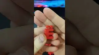 Алфавит #3dprinting #3dmodeling #diy